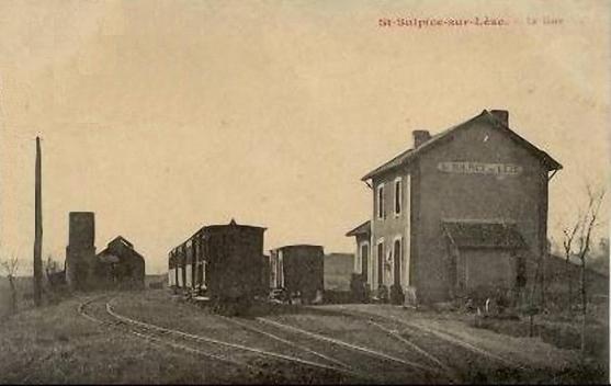 La gare de St Sulpice avant